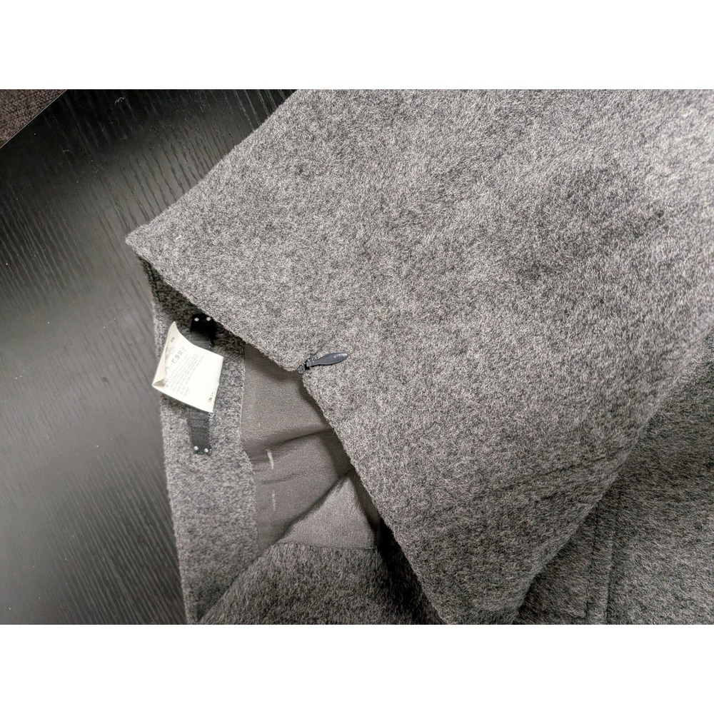 Les Copains Grey Virgin Wool Cashmere Blend Pencil Skirt Made in Italy Size 40 - Picture 11 of 14